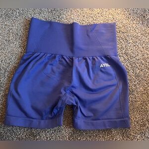 AYBL High-Waist Blue Shorts